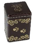 Click here for more information about Embossed Canister Urn (includes Private Pet Cremation)