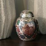 Click here for more information about Boho Lotus Urn (includes Private Pet Cremation)